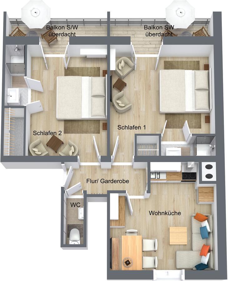 Casa Shania Unterwössen Esterno foto